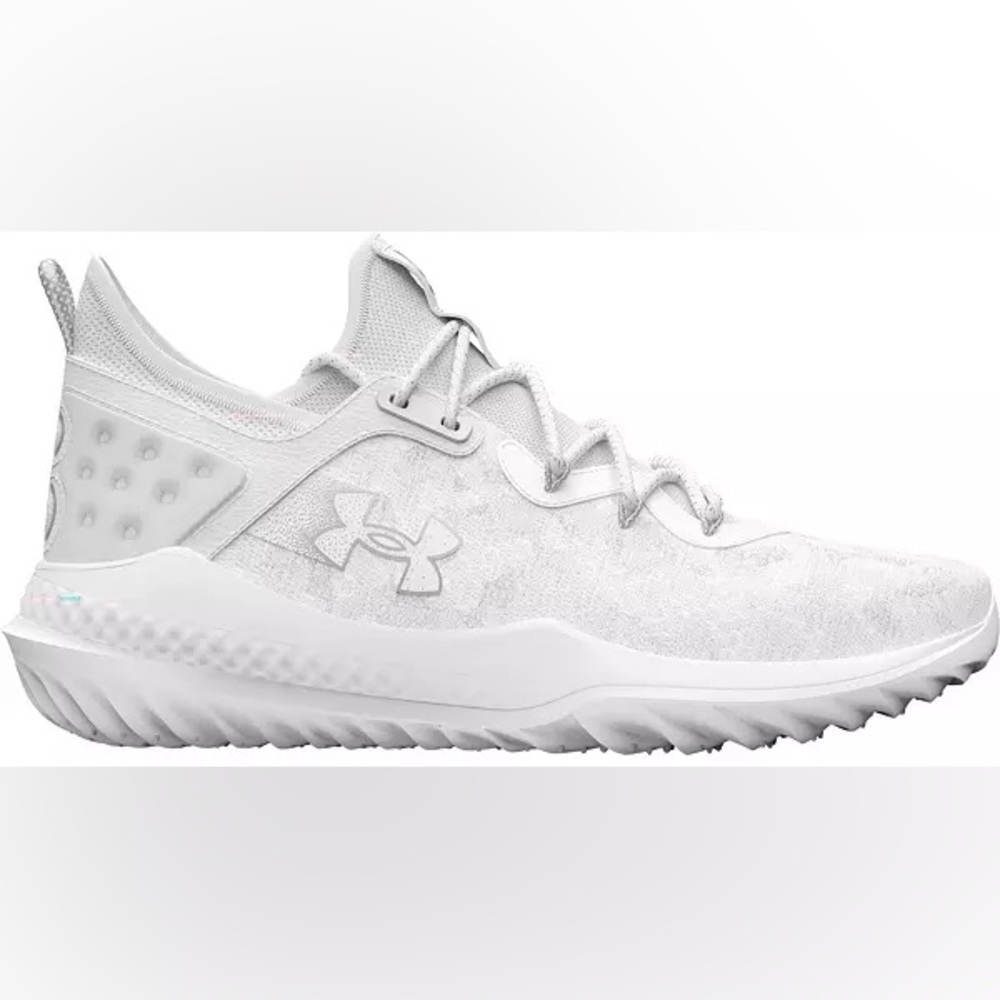 New in box Under Armor 12.5 UA Harper 8 Turf White Shoes